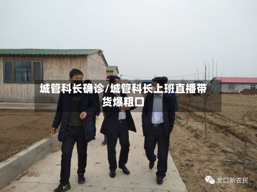 城管科长确诊/城管科长上班直播带货爆粗口-第3张图片
