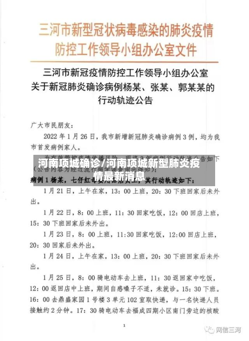 河南项城确诊/河南项城新型肺炎疫情最新消息-第2张图片