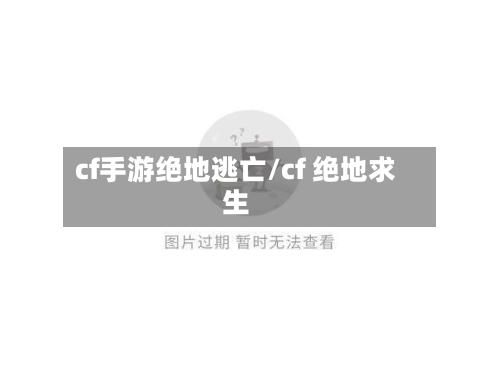cf手游绝地逃亡/cf 绝地求生-第2张图片