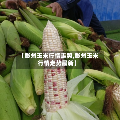 【彭州玉米行情走势,彭州玉米行情走势最新】-第3张图片