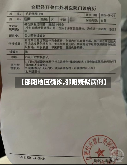 【邵阳地区确诊,邵阳疑似病例】