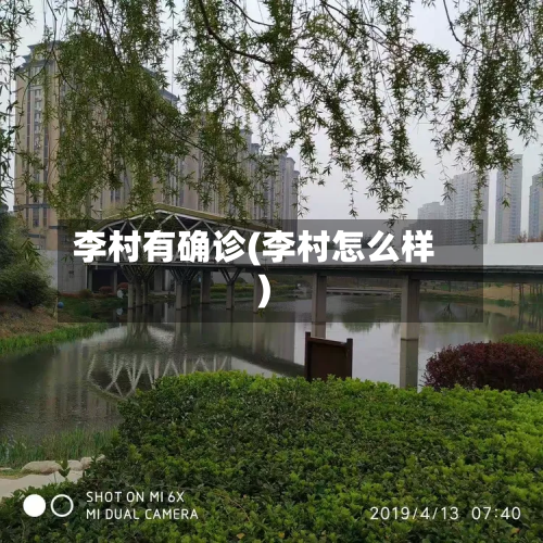 李村有确诊(李村怎么样)-第2张图片