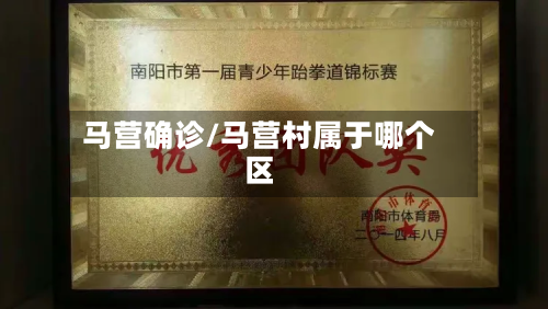 马营确诊/马营村属于哪个区-第2张图片