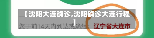 【沈阳大连确诊,沈阳确诊大连行程】-第2张图片