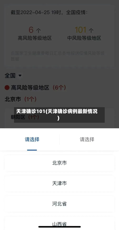 天津确诊101(天津确诊病例最新情况)