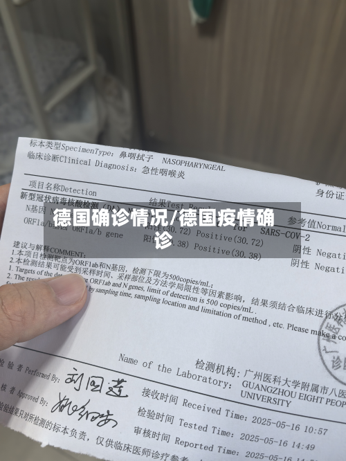 德国确诊情况/德国疫情确诊