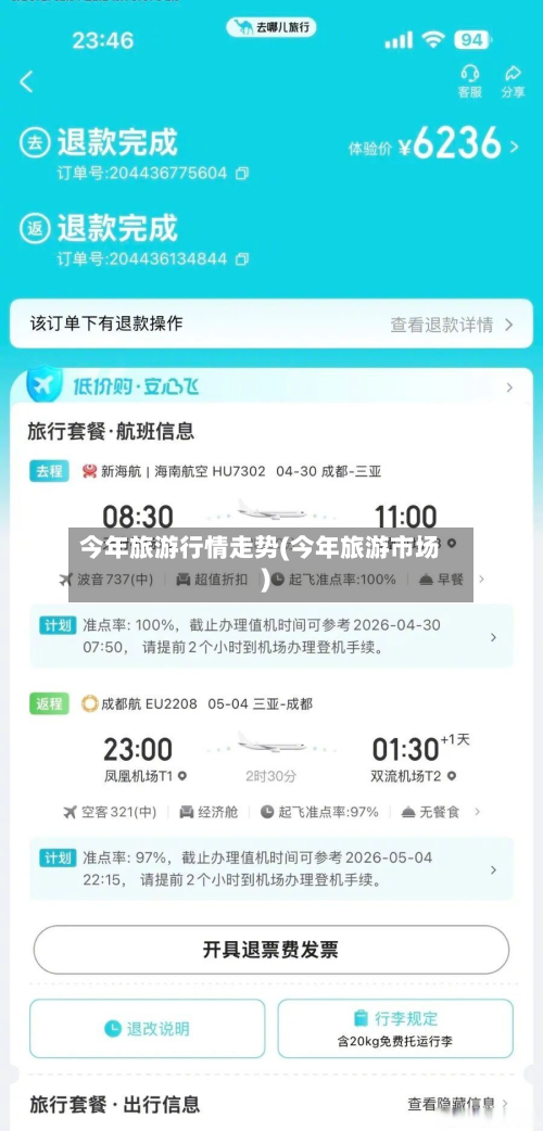 今年旅游行情走势(今年旅游市场)-第3张图片